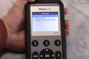 Watch Autel MaxiLink ML629 OBD2 Scanner with ABS, SRS, Engine and Transmission on Amazon Live