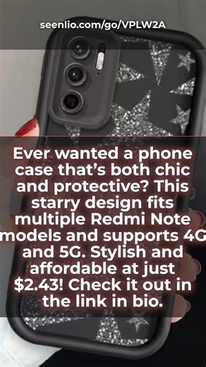 Stylish Star Phone Case for Redmi Note Models | #Shorts