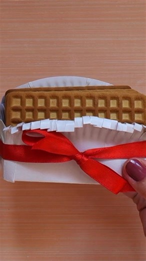 DIY Paper Plate Box for Cookies