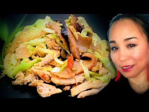 Chicken & Cabbage Stir Fry Chinese Style