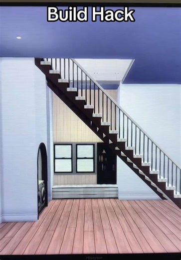 Build Hack! The Sims 4 #sims4tipsandtricks #sims4hacks #sims4tutorial #thesims4tips #foryoupage