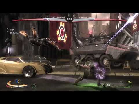 Injustice Gods Among Us Ultimate Edition: Deathstroke vs Green Arrow