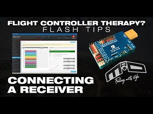 Connecting the receiver and setting up in iNav