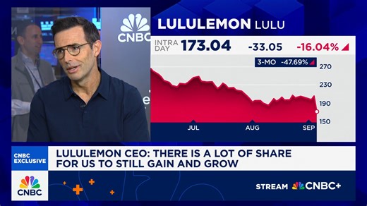 Watch CNBC's full interview with Lululemon CEO Calvin McDonald