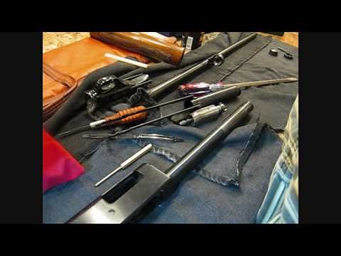 Winchester Model 1200 shotgun disassembly field strip