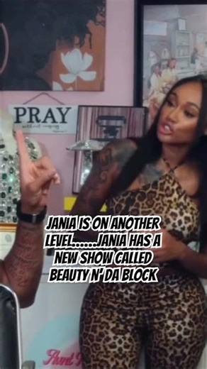 Jania Meshell has a new show 🫶🏾💕 #jania #dettnetwork #beautyndablock #actress #bossup #nene