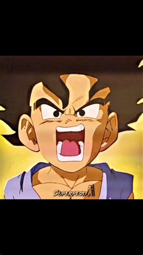 Kid Goku farming the 'AURA' 💀....