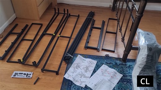 Watch Sturdy Quick Easy Assembly ZINUS 9 Inch Metal Smart Box Spring Queen on Amazon Live