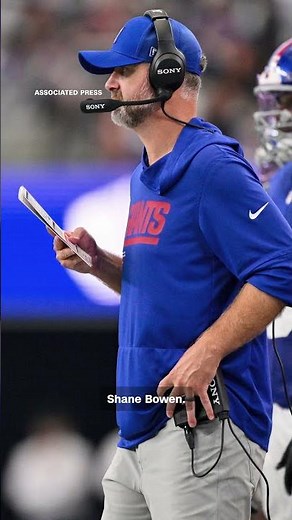 NY Giants fire defensive coordinator after overtime loss to Lions
