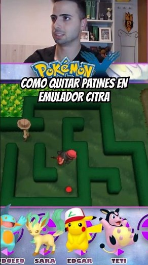 HOW TO REMOVE THE ROLLER SKATES IN POKEMON X AND Y ON CITRA EMULATOR #pokemon #nintendo #pokemong...