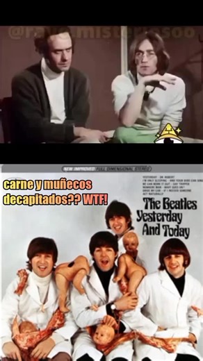 Carlos Caballero | Periodista | Marketer | Naturópata on Instagram: "John Lennon años después de esa perturbadora portada del disco de Los Beatles "Yesterday and Today" en donde fueron fotografiados posando con pedazos de carne y muñecos mutilados, habla sobre lo dementes que son los personajes que gobiernan. Solo gente sumamente retorcida o que simplemente no son humanos, son capaces de hacer una sátira de algo tan asqueroso como eso, la alegoría es bastante clara, pero sobre todo perturbadora.