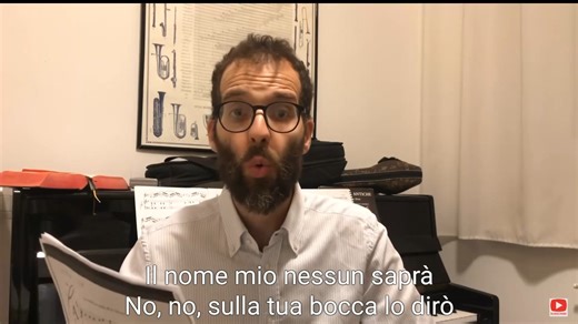Nessun Dorma lyrics pronunciation