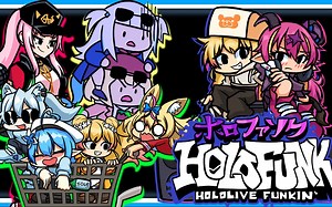 【FNF】HoloFunk ▶ 超有愛的Vtuber粉絲作品💙《Friday Night Funkin'》全字幕★【魔哩煞】