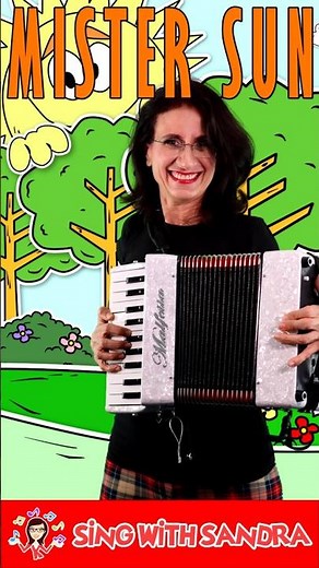 💖Mister Sun - Sing With Sandra 💖 Short #childrensmusic #childrenssongs #childrensstories