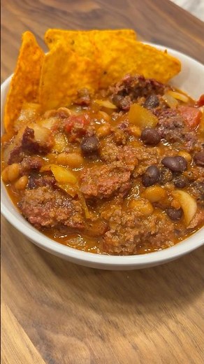 Smoked Venison Chili Recipe //. #shorts