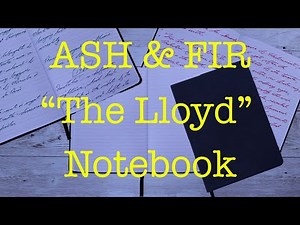 ASH & FIR The Lloyd Notebook Fountain Pen Ink #fountainpenink #fountainpens