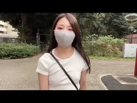 【ノーブラ散歩】新宿御苑を散歩／Tokyo walk