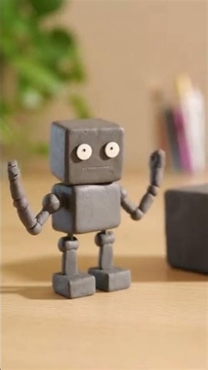 Handmade Stop-Motion Characters Come to Life! 🐶🤖🐸