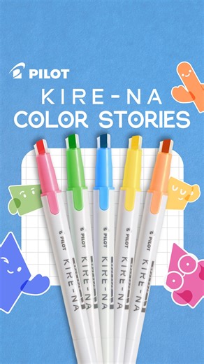 Kire-na: Perfection in every shade 🌈 | Pilot Pens Philippines