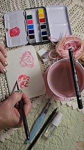 Watercolor roses tutorial! Part 4 | Kathy Pardee | Facebook