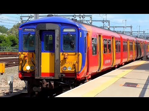 South Western Railway (SWR) Class 455 Ride: Reading to London Waterloo - 22/07/19