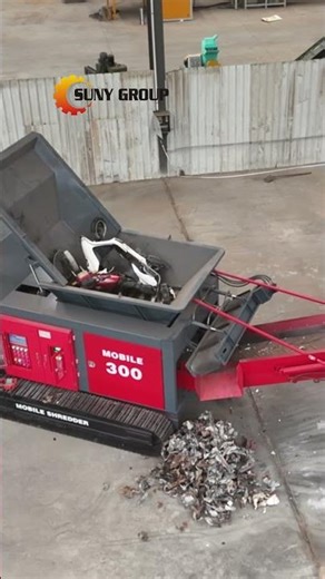 This Mobile Shredder Eats Waste Anywhere! 😱