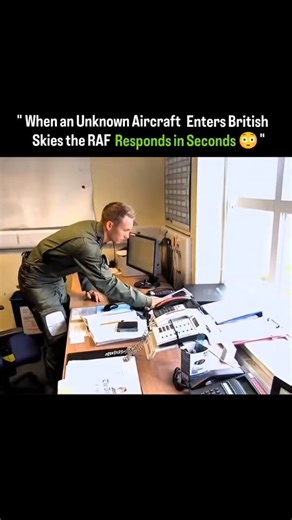 𝗞𝗻𝗼𝘄𝗹𝗲𝗱𝗴𝗲 𝗛𝗶𝘃𝗲 on Instagram: "The moment an unidentified aircraft crosses into British skies the clock starts ticking. The Royal Air Force operates on a Quick Reaction Alert system with fighter pilots on standby 24/7. Within seconds of detection alarms sound, pilots rush to their jets, and engines roar to life. Scrambles intercept and identify aircraft that enter UK airspace without clearance, whether it is a lost signal, unusual flight path, or potential threat. The RAF is a rapid