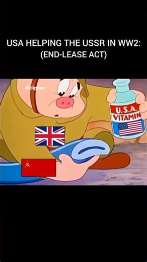 USA AND USSR WW2 #funny #humor #cartoon #memes #history #country
