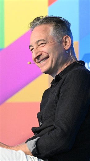 Aspen Ideas on Instagram: "Explore the cosmos 💫 Brian Greene (@briangreeneofficial) and Kelly Corrigan (@kellycorrigan) explore curiosity, creativity, and the human drive to make sense of it all. From the farthest reaches of the universe to the smallest moments of meaning, they’ll reflect on how science and storytelling help us understand our place in the cosmos. Watch the full session in the link in bio!"