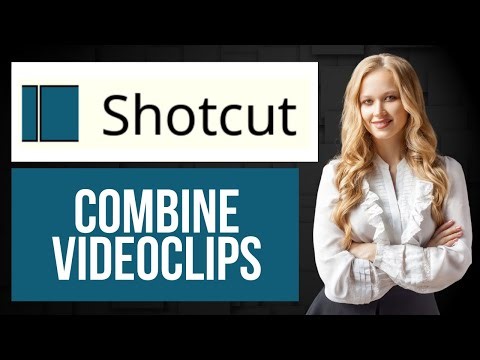 How to Combine Clips in Shotcut | Merging Videoclips