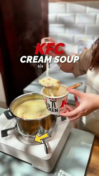 resep cream soup kfc: cara membuat cream soup ala KFC