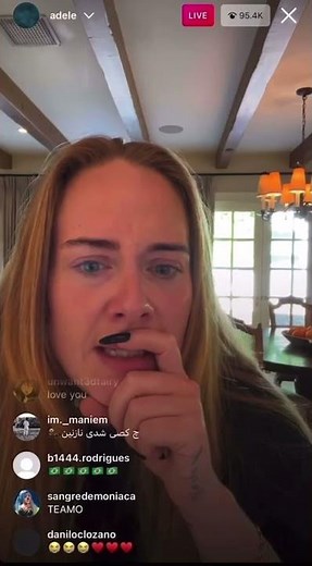 stan twitter: adele saying “what would you do if when you ok so he said yes would go?” on insta live