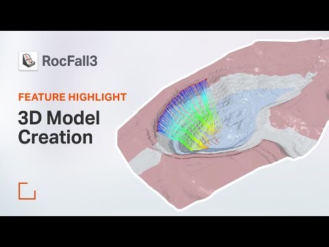 3D Model Creation in RocFall3 | Feature Highlight