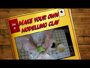 Make your own modelling clay out of flour and salt - Home Science Experiment with Ms Hoo