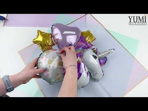 Tutorial | A bouquet of foil balloons