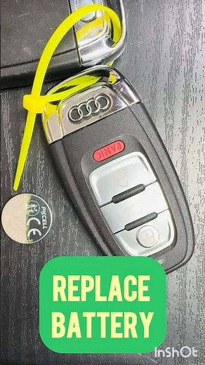 DIY: AUDI replace key FOB battery