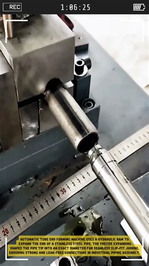 How to Expand Metal Pipe End: Process Hydraulic Tube End Forming Precision - Good Tool and Machinery