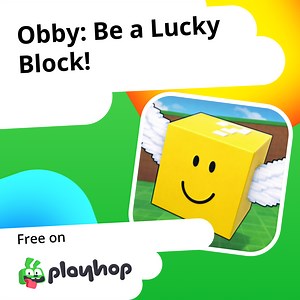 Obby: Be a Lucky Block!: Play Online For Free On Playhop