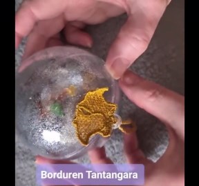 Christmas Ball Pendant, Embroidery Machine Pattern, Pendant, Free Standing Lace - Etsy