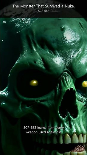The Monster That Survived a Nuke. | SCP-682