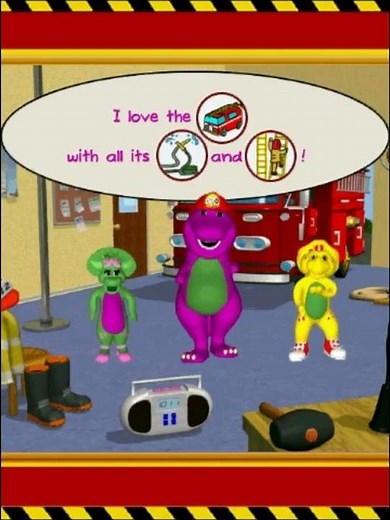 Here Comes the Firetruck Song - Barney