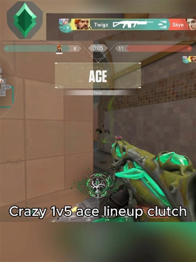 Incredible 1v5 Clutch with Ace Lineup in Valorant