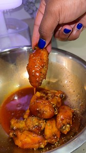 2.4M views · 50K reactions | Saucy Hot Honey Chicken Wings I made...
