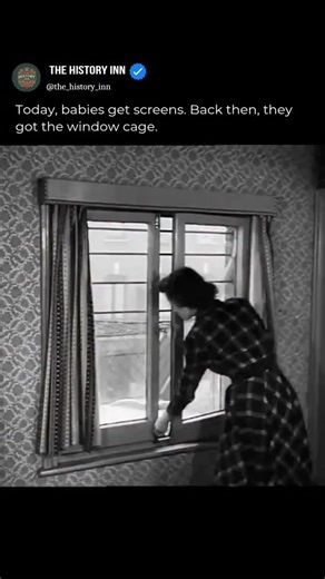 Moms Gadgets on Instagram: "In the 1920s and 1930s, baby cages were wire enclosures mounted outside apartment windows to give infants fresh air and sunlight in crowded urban environments. The idea stemmed from early 20th-century beliefs in the health benefits of outdoor air, particularly for children. These cages were especially used in cities like London, where some local health organizations distributed them to families without access to gardens or outdoor space. A 1922 U.S. patent by Emma Rea