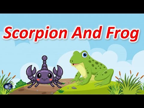 Scorpion And Frog | Kids Short Story | Moral story | Panchatantra story | Animal story