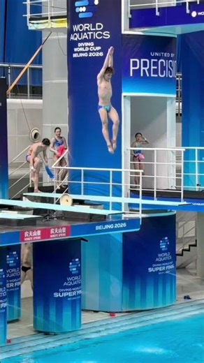 🇨🇳Team China Trains at the "Water Cube"｜2026 Diving World Cup Super Final｜中国跳水队｜陈芋汐｜陈艺文｜王宗源｜练俊杰
