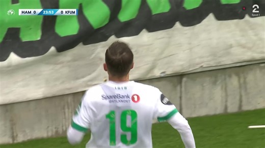 25’ - Mål av Henrik Udahl (1-0)