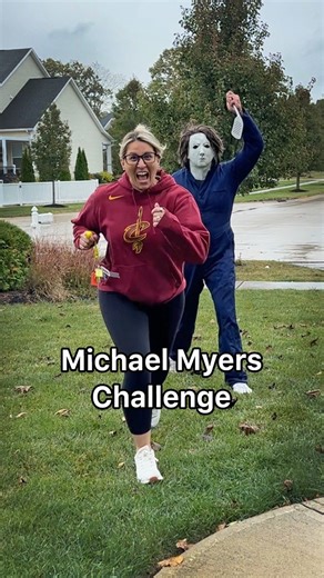 1.6M views · 38K reactions | Michael Myers Challenge! Bloopers included.. 藍 | Team Balmert | Facebook