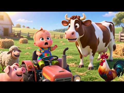 Boom Boom Farm Trip 🚜 | Fun Farm Song for Kids | Sing Along Adventure