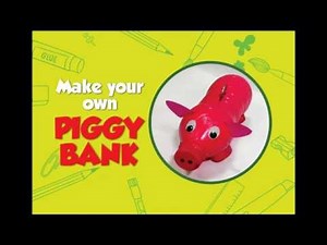 How To Make A Piggy Bank | DIY art & craft videos for kids from SMART